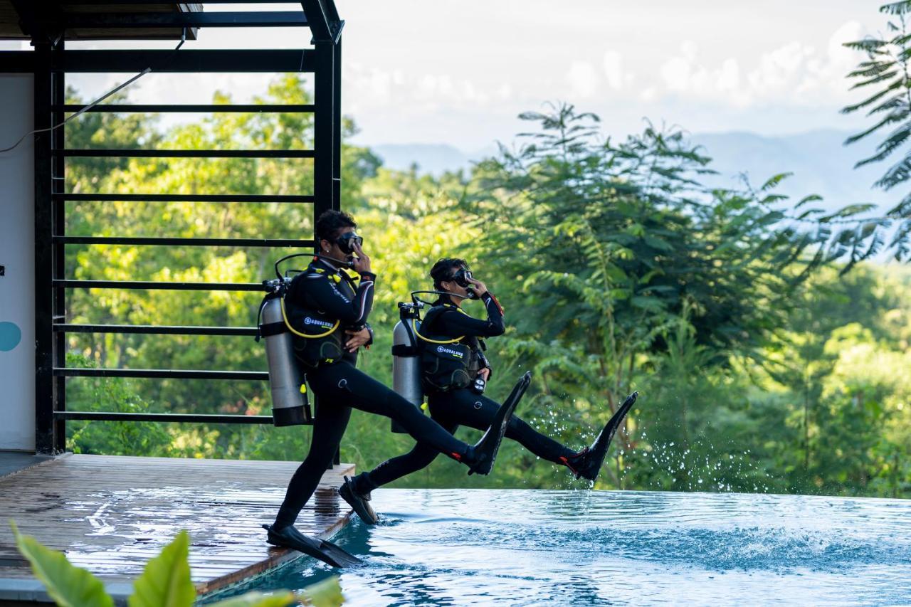 Deep Roots Dive & Yoga Resort Ped Buitenkant foto
