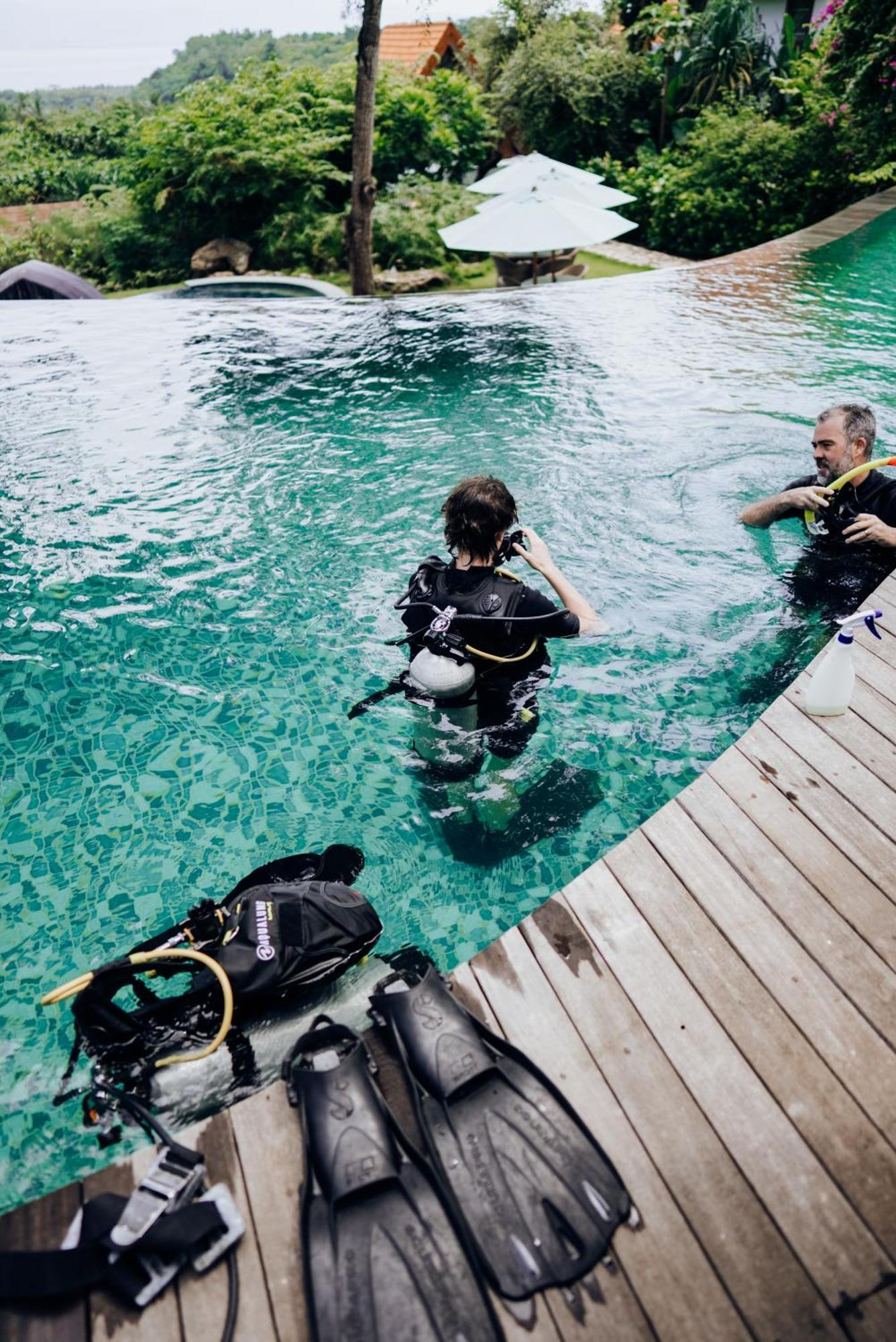 Deep Roots Dive & Yoga Resort Ped Buitenkant foto